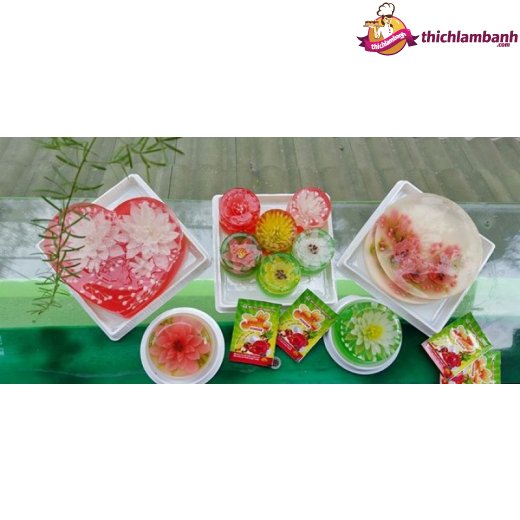 Bột rau câu dẻo jelly Hoàng Yến
