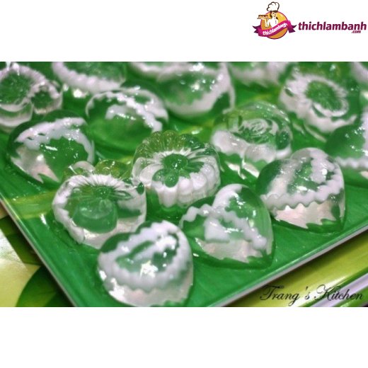 Bột rau câu dẻo jelly Hoàng Yến