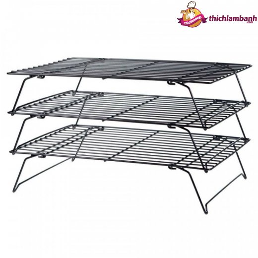Rack hong bánh tầng 3 tầng