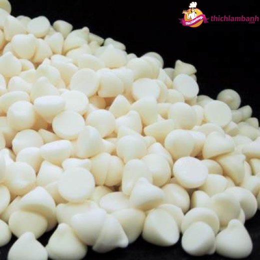 Chocola CHIP TRẮNG GANAFARM  (chocola dạng chip)