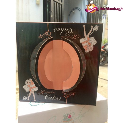 Hộp giấy đựng bánh kem 25cm