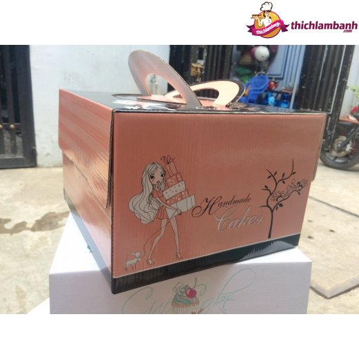 Hộp giấy đựng bánh kem 25cm