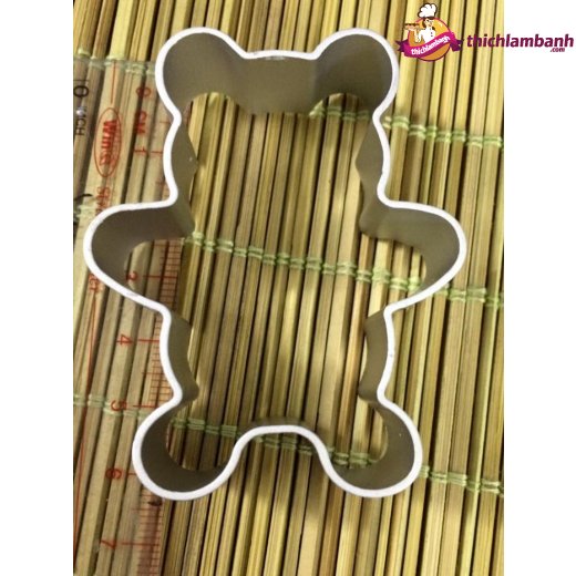 Hình gấu - Khuôn nhấn bánh quy TQ