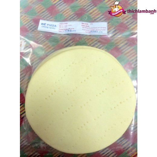 Đế bánh pizza làm sẵn -1 BỊCH 5 ĐẾ