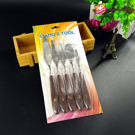 Bộ 5 spatula nghệ thuật