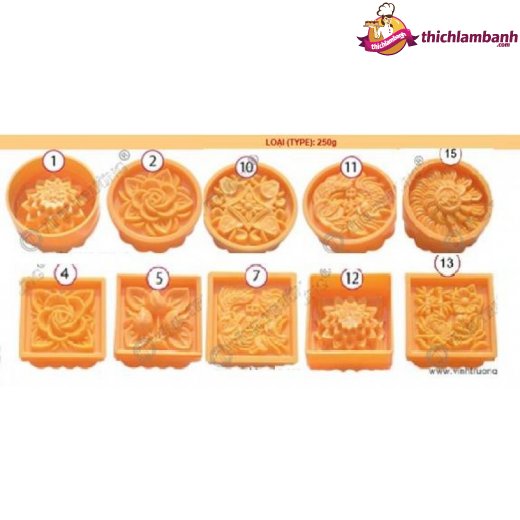 250g Khuôn Trung Thu Nướng-Dẻo Vĩnh Trường