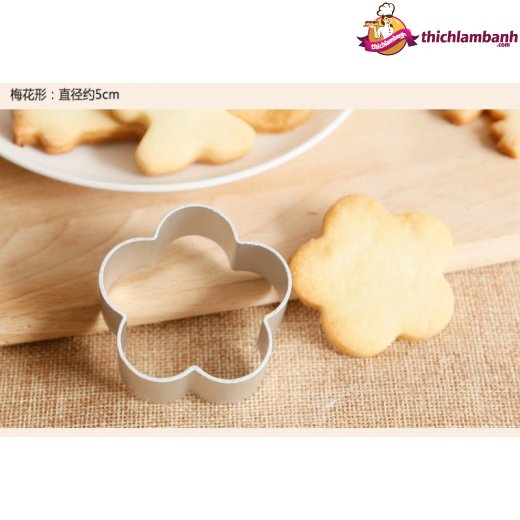 Hình hoa - Khuôn nhấn bánh quy TQ