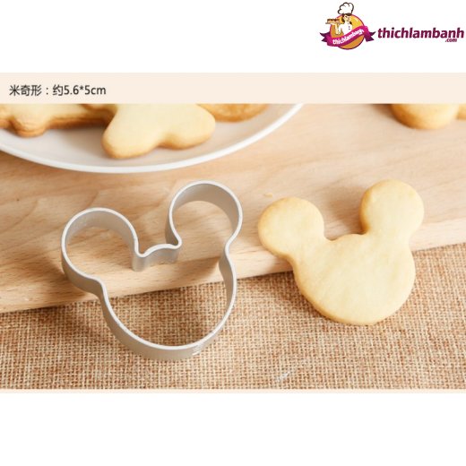 Hình chuột mickey - Khuôn nhấn bánh quy TQ