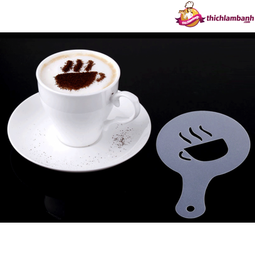 Stencil rắc bánh 16 họa tiết