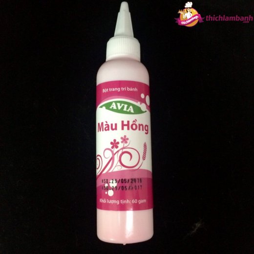 Màu bột trang trí bánh