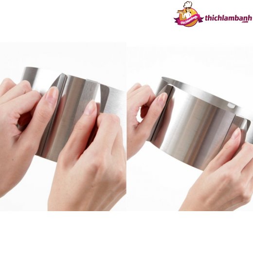 Khuôn tortenring tròn thay đổi kích thước