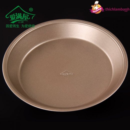 Khuôn pizza vàng 9 inch