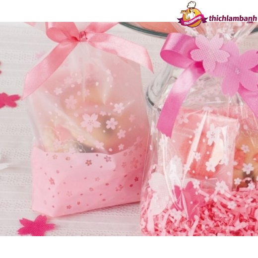 Túi cột mẫu hoa anh đào