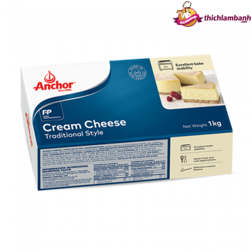 Phô mai kem/ Creamcheese Anchor 1KG
