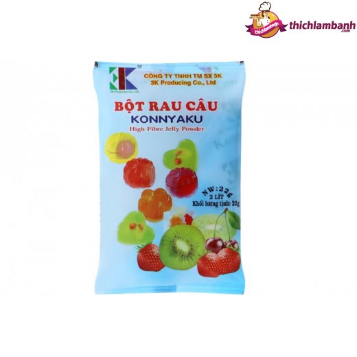 Bột rau câu Konnyaku 22g