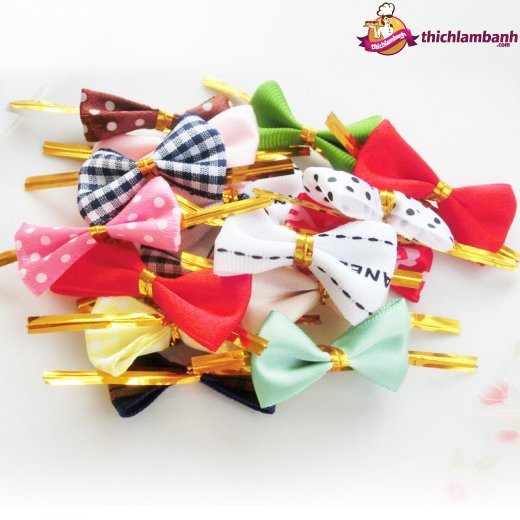 Dây cột túi có nơ - 20 cái