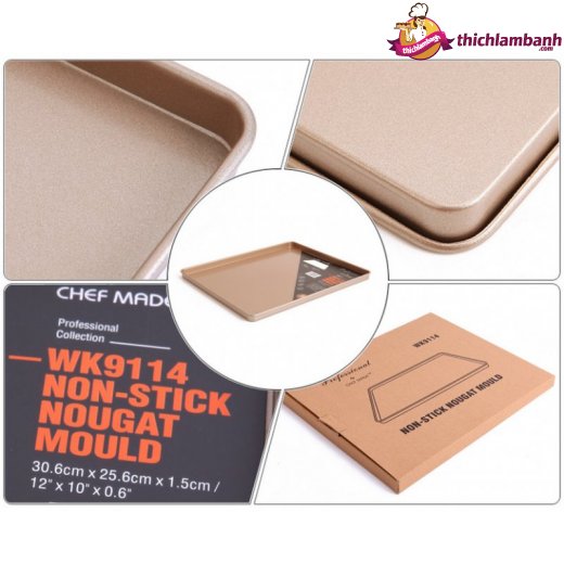Khuôn chữ nhật Chefmade wk9121