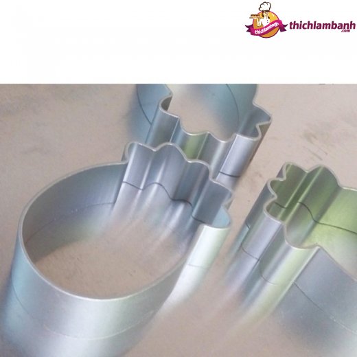 Hình quả dứa, thơm - Khuôn nhấn bánh quy TQ