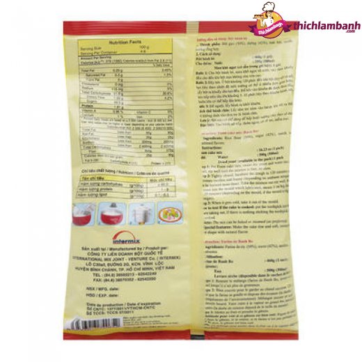 Bột bánh bò Mikko 460gr