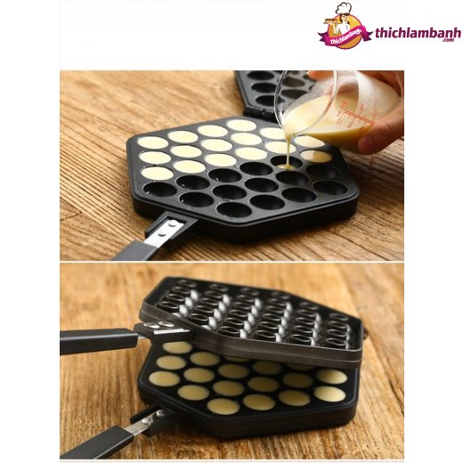 Khuôn bánh trứng gà non /Egg waffle