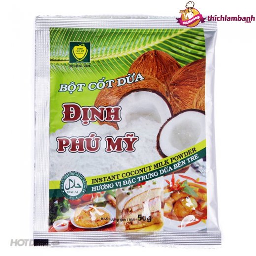 Bột Cốt Dừa Định Phú Mỹ 50 gr