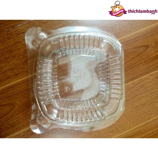 Hộp nhựa gập vuông H129