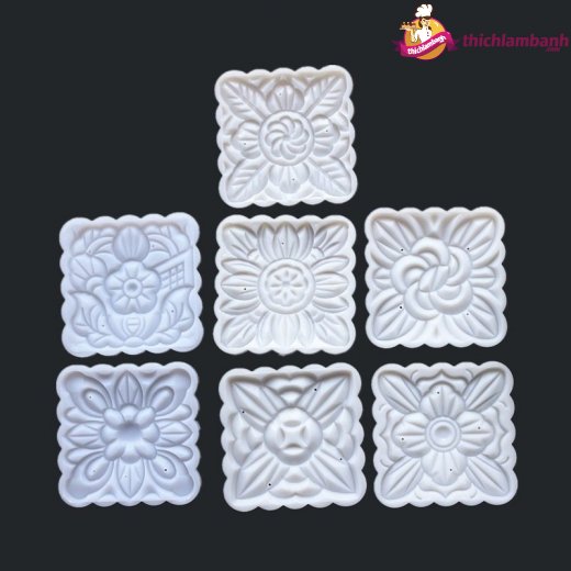 Khuôn lò xo 150 -185g vuông 7 mặt