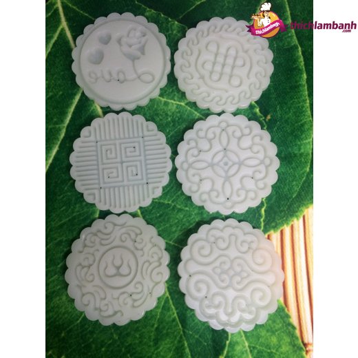 Khuôn lò xo 100g tròn 6 mặt