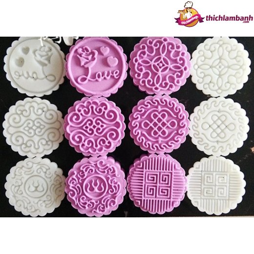 Khuôn lò xo 100g tròn 6 mặt