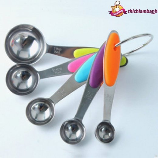Bộ đo lường inox 10 muỗng tsp/cup