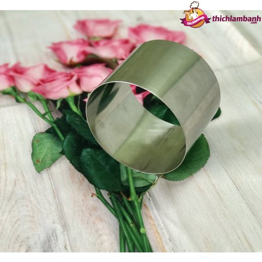 Khuôn tròn / ring không đáy cao 8cm