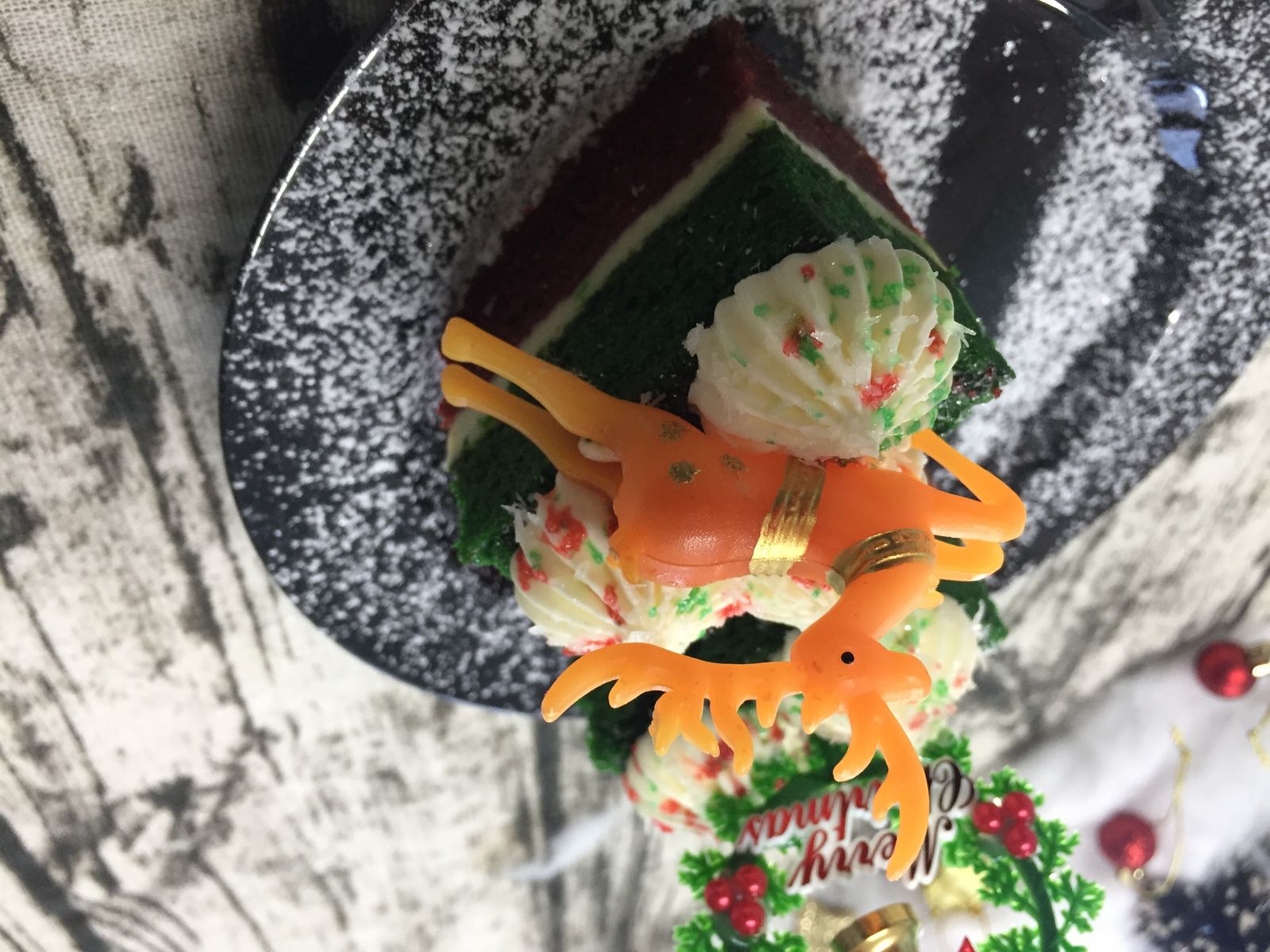 Cách làm banh X Mas Cake cho noel