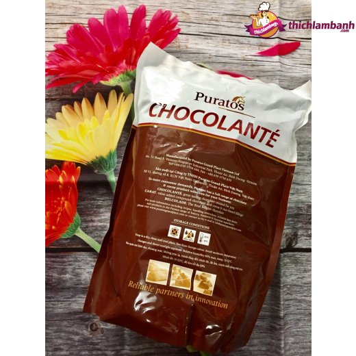 Bột chocola nguyên chất Không đường Grand Place  (Bột Socola Puratos)