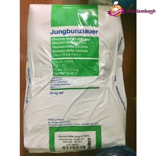 Đường nho Pháp GDL - Glucono Delta Lactone