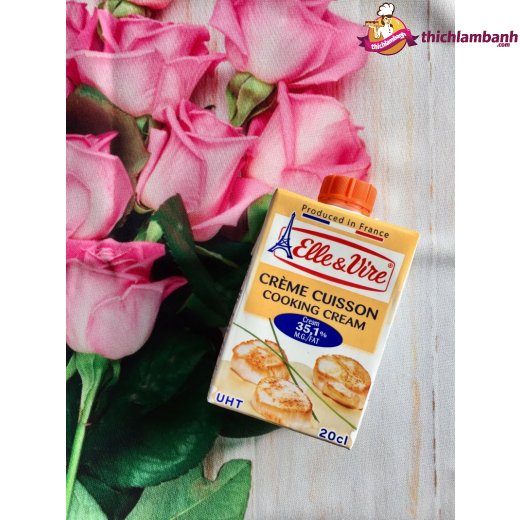 Cooking cream / Kem nấu Elle & Vire 200ml