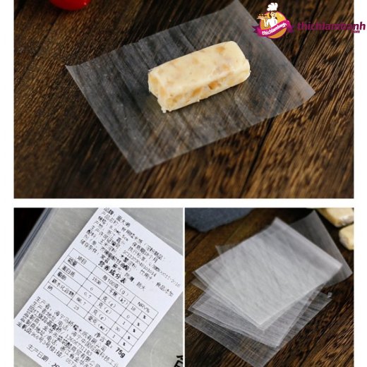 Giấy gạo gói kẹo