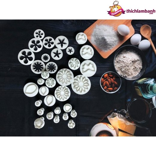 Bộ tạo hình fondant 33 chi tiết