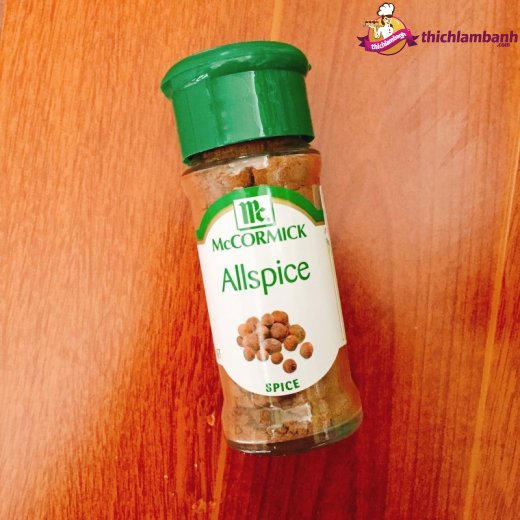 Bột gia vị Jamaica Allspice McCormick 30gr