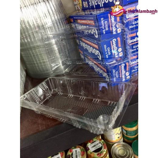 Hộp nhựa gập chữ nhật H151 cao