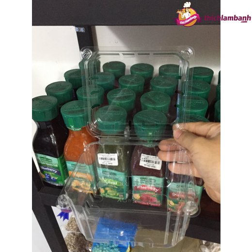 Hộp nhựa gập đựng trái cây