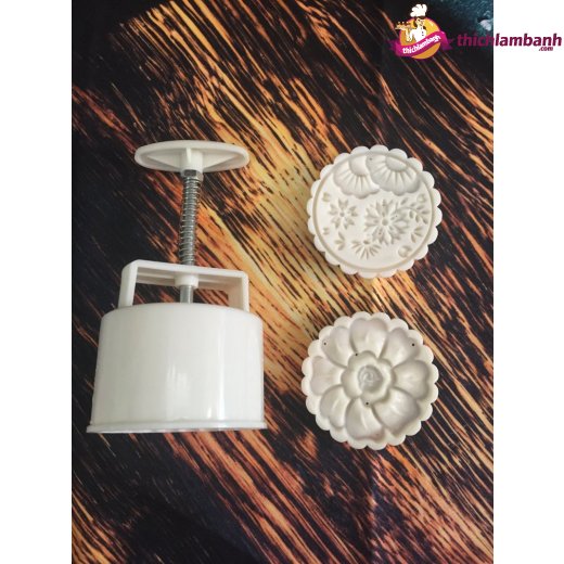 Khuôn lò xo 150-190gr tròn 2 mặt hoa cánh quạt