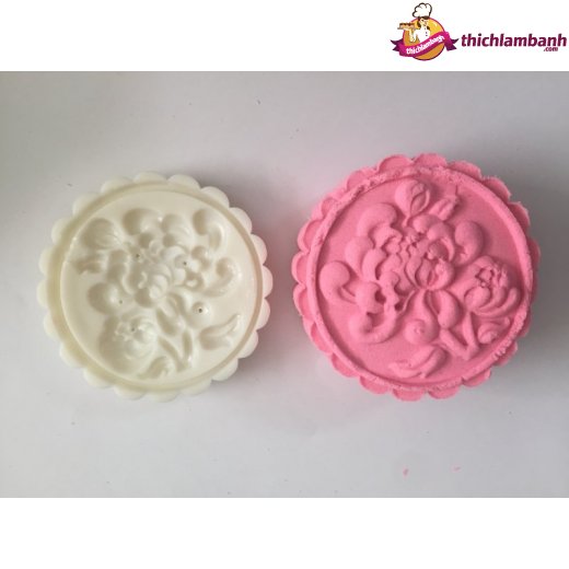Khuôn lò xo 150-190gr tròn 4 mặt hoa bồ câu