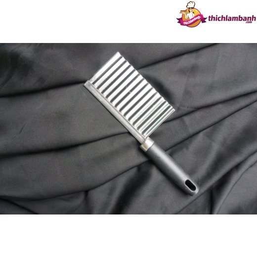 Dao cán lượn sóng 19cm