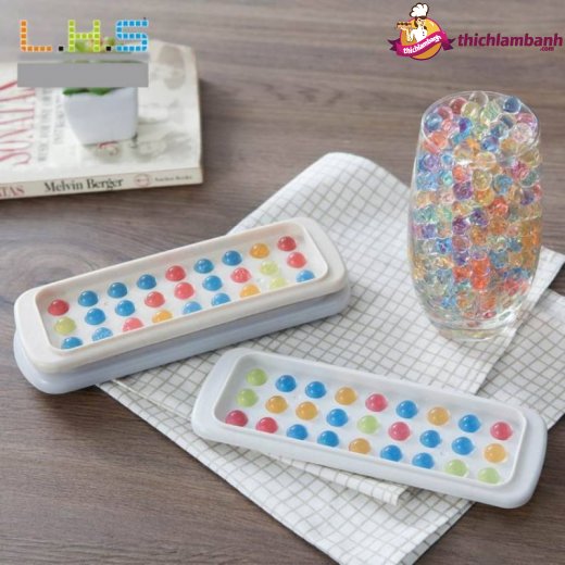 Khuôn Thạch Đá Bi Rau Câu 27 Viên - 1cm