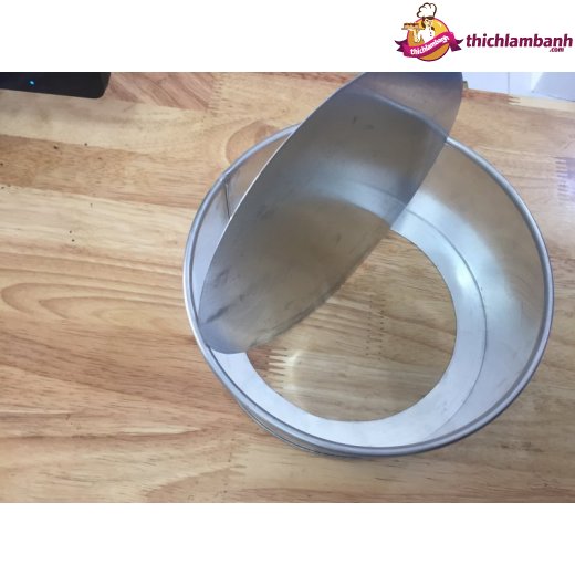 Khuôn nhôm tròn đáy rời nhiều kích thước