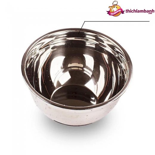 Thau inox đế chống trượt nhiều kích thước