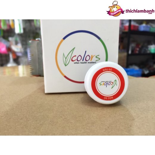 Màu thực phẩm màu Đỏ  V color dạng gel