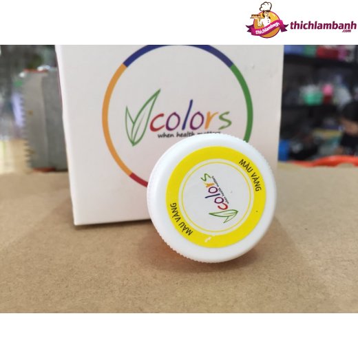Màu thực phẩm màu Vàng V color dạng gel