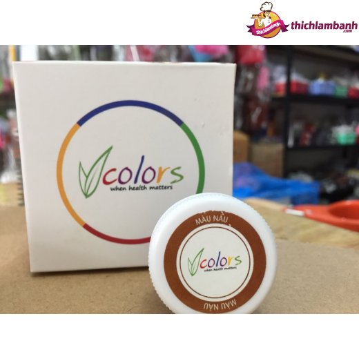 Màu thực phẩm màu Nâu V color dạng gel