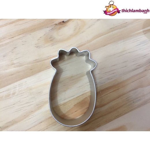 Hình quả dứa, thơm - Khuôn nhấn bánh quy TQ